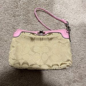 Coach wristlet